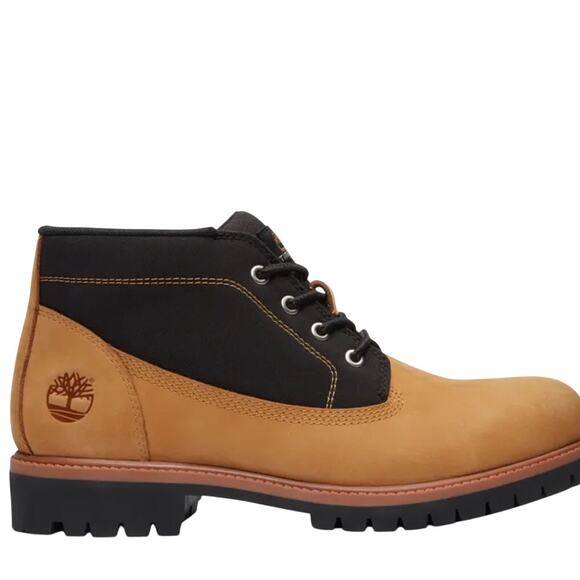 Timberland Premium Mid Lace Chukka Boot - Wheat Nubuck - Size: 12 - Picture 6 of 9